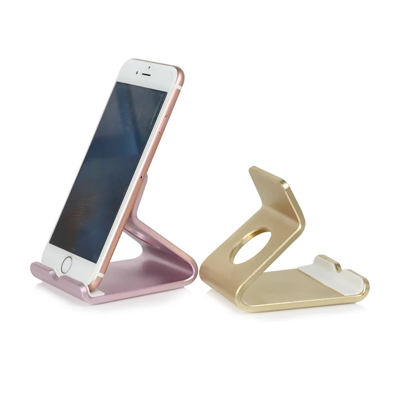 Buy Aluminum Phone Holder Desktop Cell Phone Stand