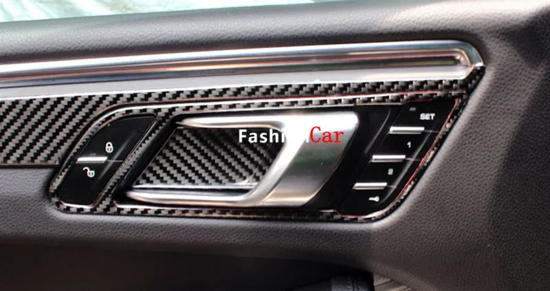For Porsche Macan 2014 2015 2016 Left Hand Drive Carbon fiber font b Interior b font