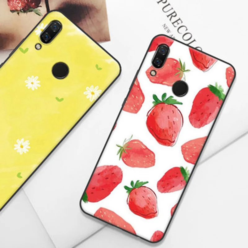 Чехол для Huawei Nova 3i милый мультяшный силиконовый мягкий чехол телефона Nova3i