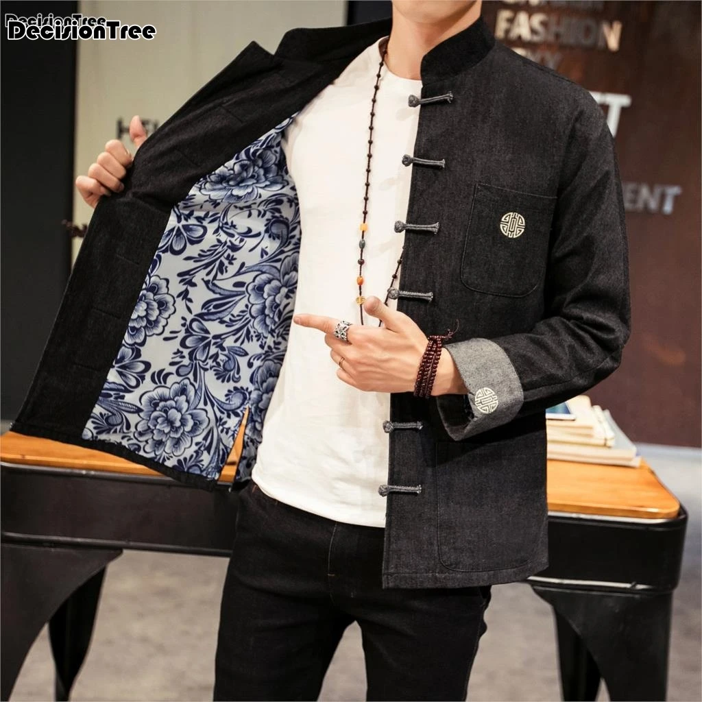 2019 summer mens kimono japanese clothes male streetwear casual outwear jackets outwear dragon waves printed chiffon kimono