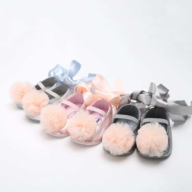 

Baby Girls Shoes Toddler Shoes Bow Tie Baby Princess Shoes Newborn Cute First Walkers 0-18M