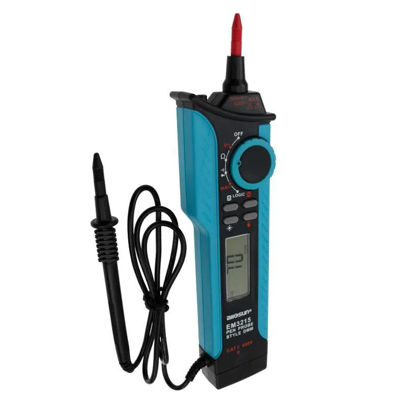 Auto polarity Pen Probe Style Digital multimeter ETL listed EM3215