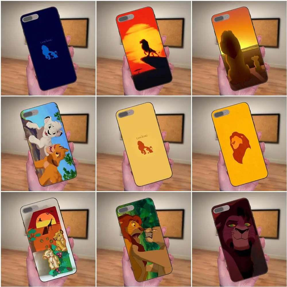 

Simba Lion King Inspired For Xiaomi Mi Mix Max Note 2 2S 3 5X 6 6X 8 9 SE A1 A2 Lite Play Pro F1 Luxury TPU Rubber Phone Case