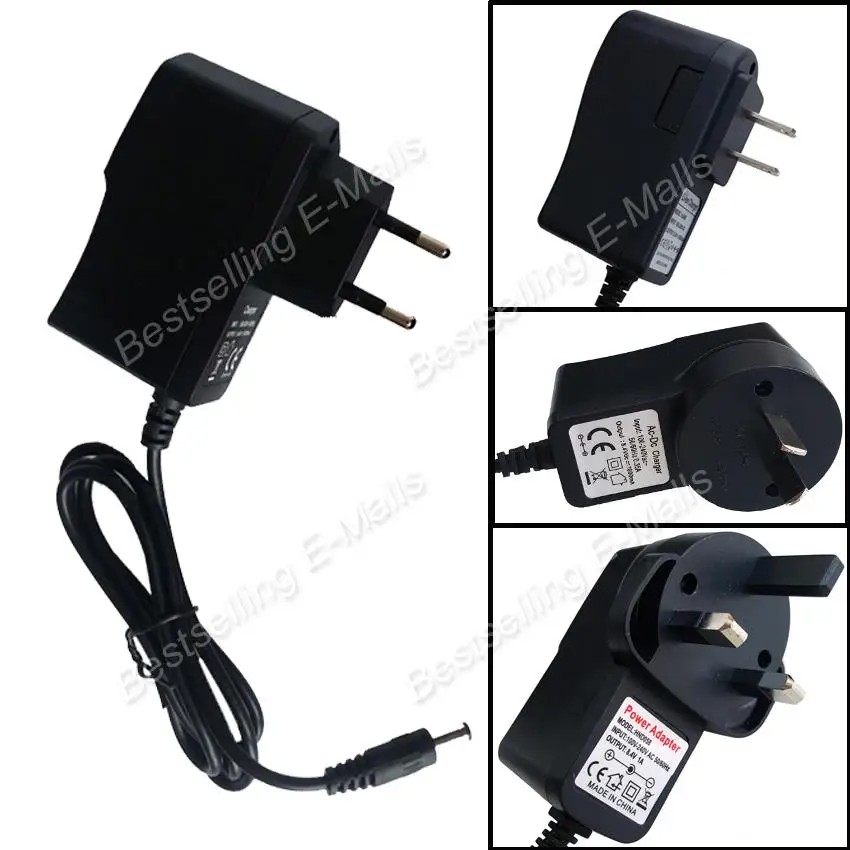 EU/US/AU/UK Plug 8.4V AC charger Power Supply Adapter charger for bike light 18650 Battery pack bicycle light charger