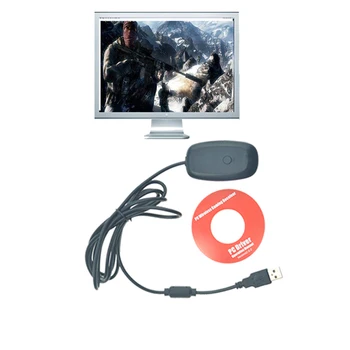 

USB receiver For xbox 360 wireless controller pc For Microsoft Xbox 360 gamepad adapter accessories Windows 7/8