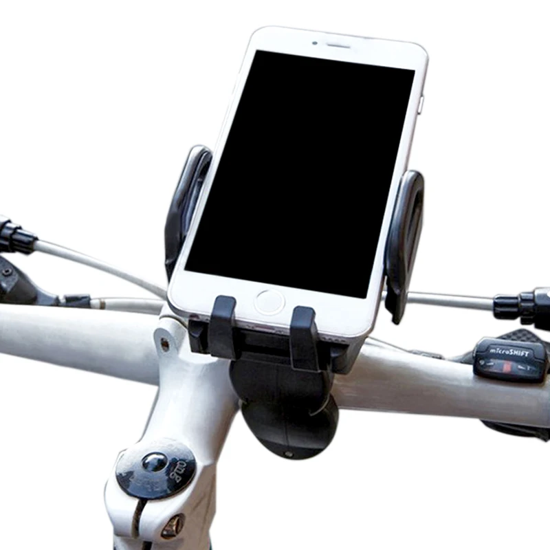  Anti-Slip Fahrrad Telefon Halter Einstellbar Fahrrad Lenker Montieren GPS Navigation Racks Halterun