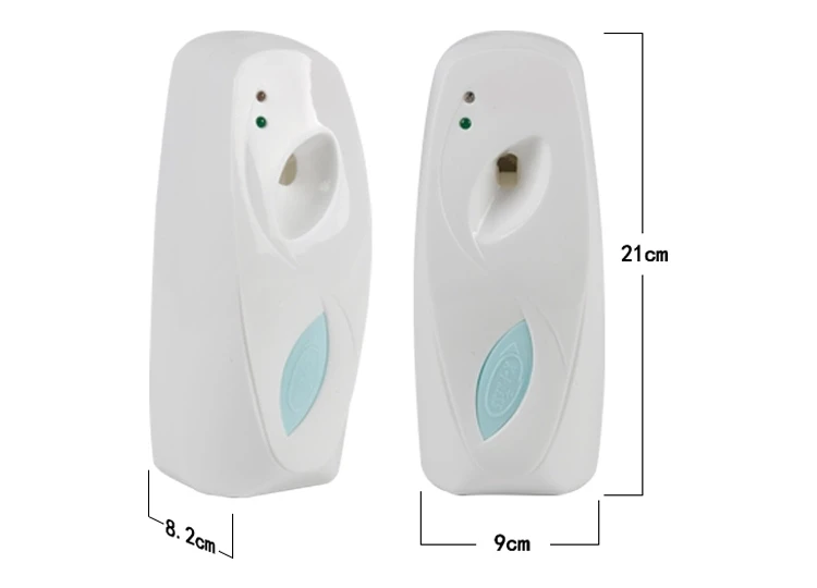 X-1120 настенный домашний ароматный очиститель воздуха АБС-пластик автомобиля для ванной комнаты и туалета освежитель воздуха автоматический аэрозольный парфюмерный распылитель - Цвет: with the press spray
