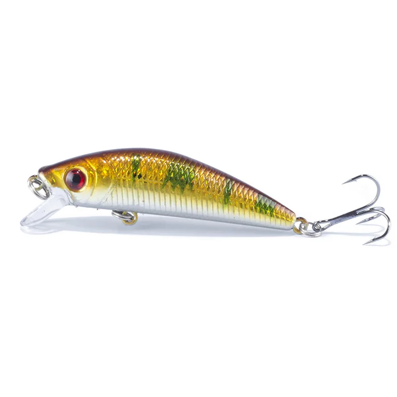 1Pcs Brand Levensechte Minnow Vissen Lokken 7Cm 8.5G 6 # Haken Vis Wobbler Visgerei Crankbait Kunstmatige Japan harde Aas Swimbait