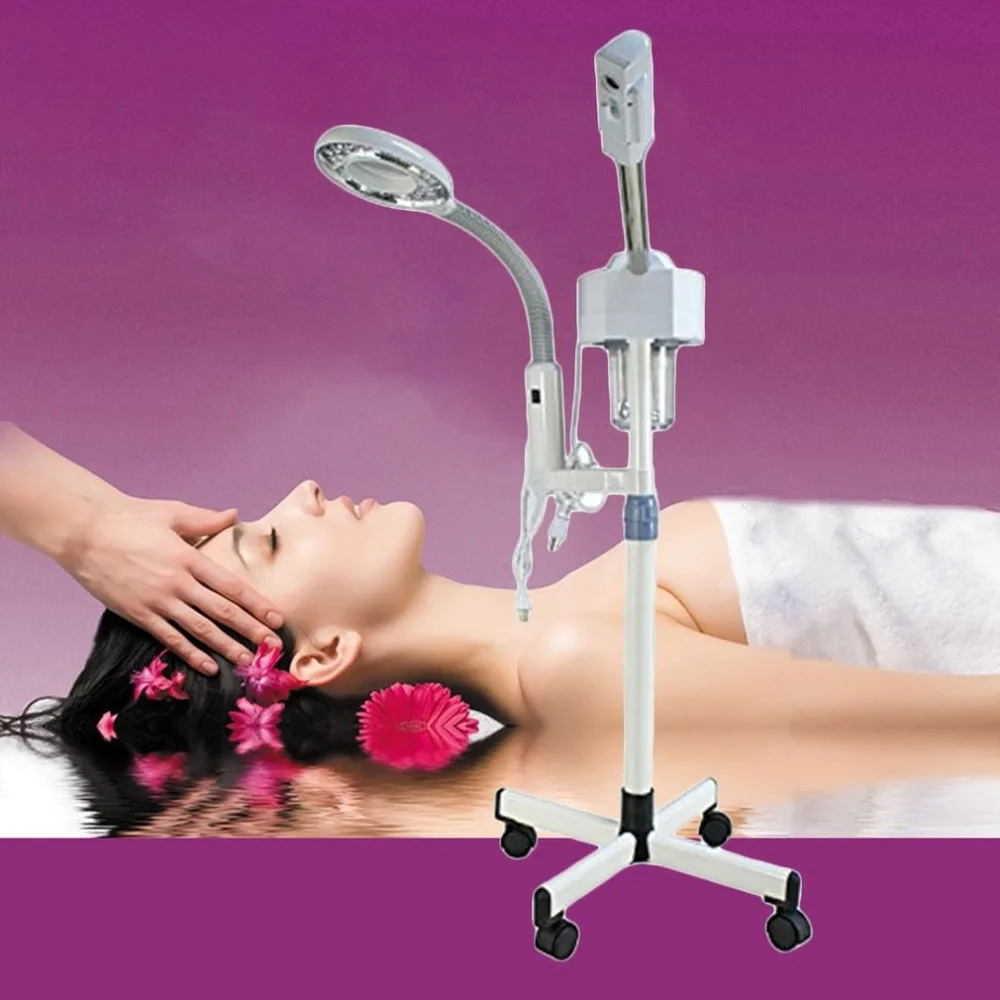 

2 In 1 UV Sterilization Facial Steamer+ Magnifier Light Home Salon Spa Tool Humidifier Moisturizing Skin Care Beauty Equipment