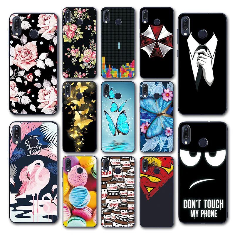

12 Styles Various Case For Asus ZB555KL Cover, Soft Silicone Cover For Asus Zenfone Max M1 ZB555KL Cover 5.5'' Inch Funda