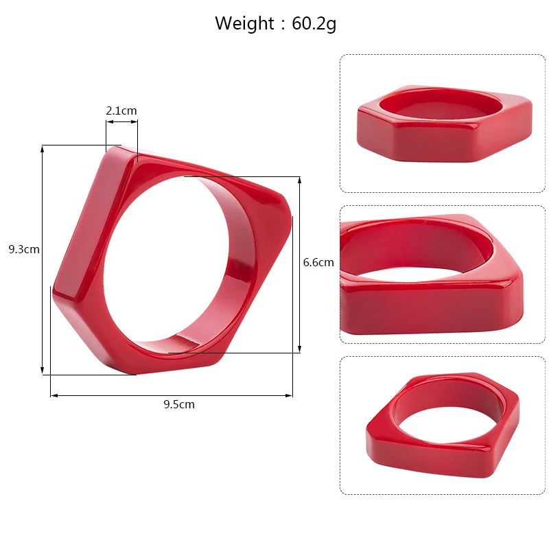 Модные полимерные браслеты-манжеты, модные браслеты для женщин, Необычные геометрические акриловые браслеты, женские вечерние подарки, очаровательные новые ювелирные изделия