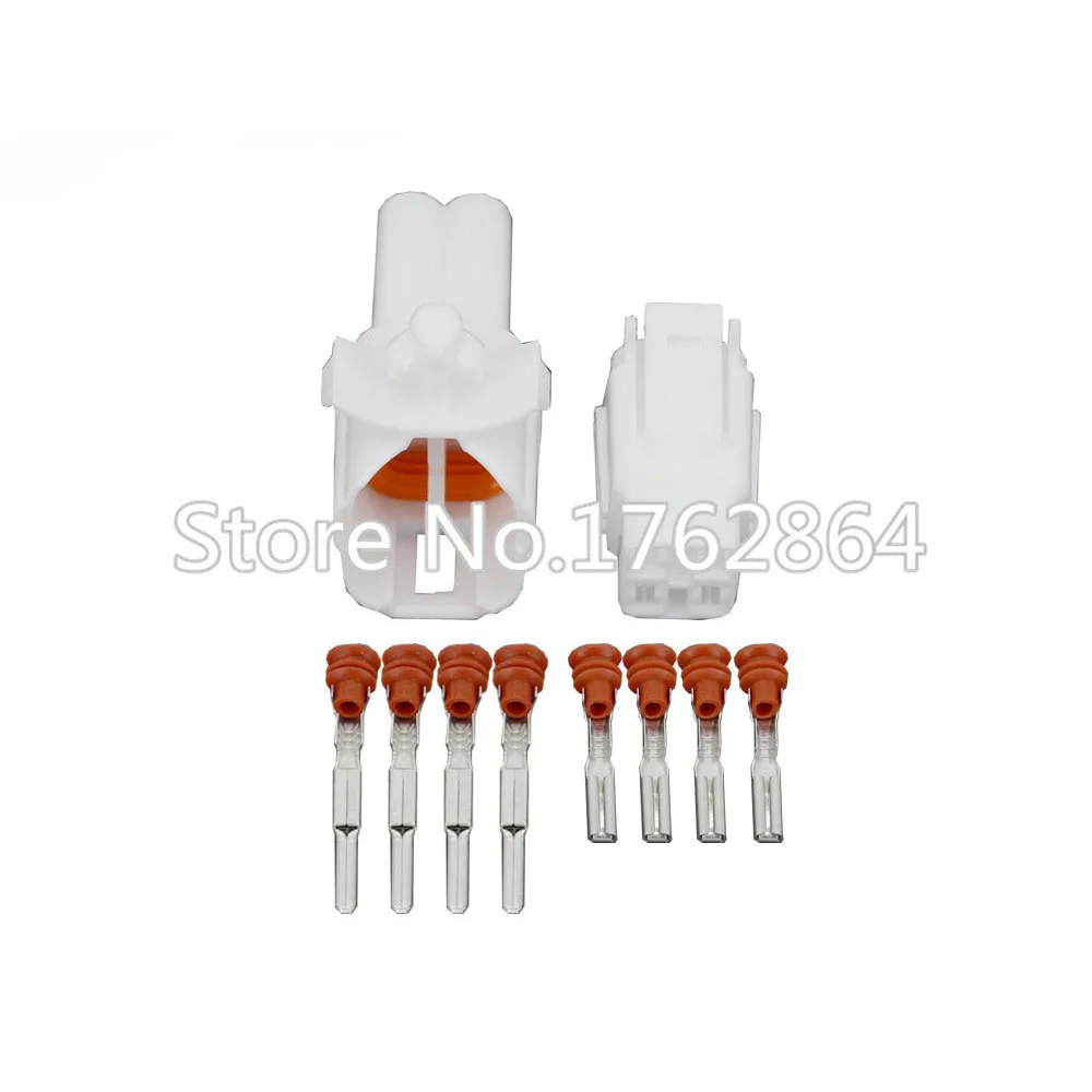 

5 Sets/Kit 4 Pin/Way Waterproof Electrical Wire Connector DJ7042-2.2-11/21 Male and female Automobile Connector