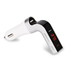 USB Mp3 Wireless Mini Fm Transmitter Bluetooth Car Handsfree Wireless Bluetooth Fm Transmitter Aux LCD Display Car Music Player