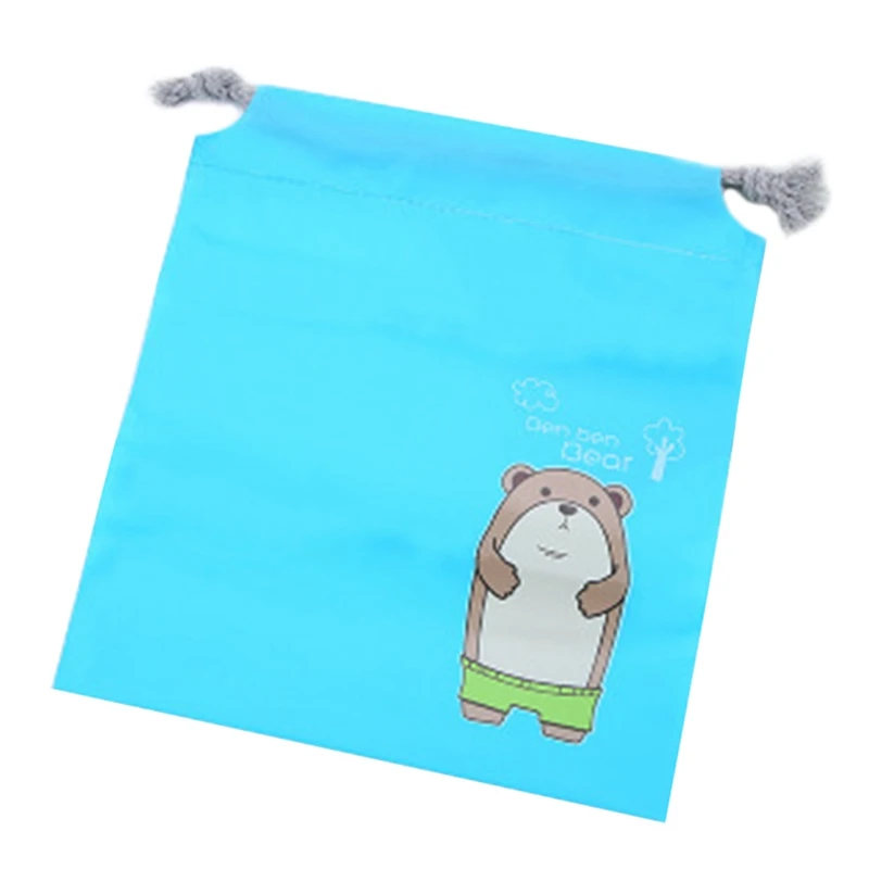 

1 Pieces Waterproof Shoes Bag Pouch Storage Travel Bag Portable Tote Drawstring Bag Organizer Cover Oxford Organizer