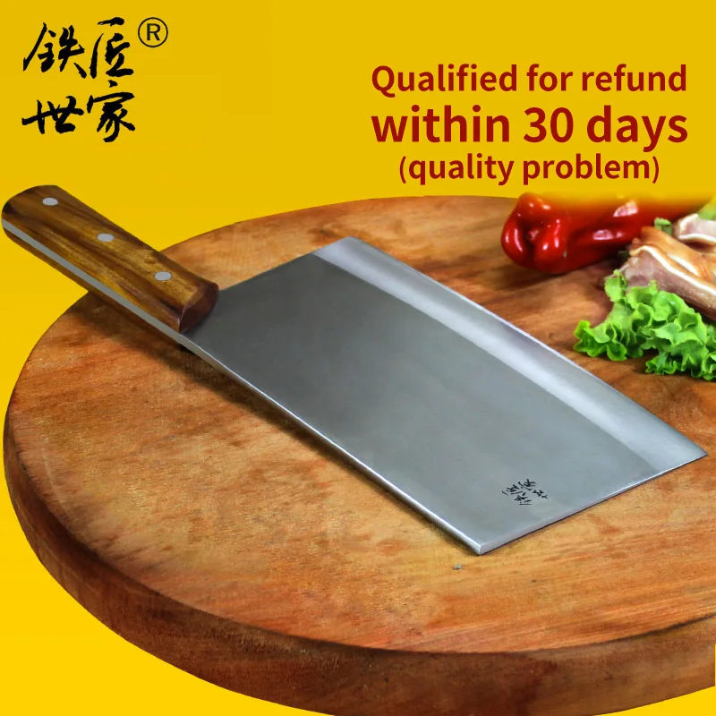  Chinese chef knife handmade forged stainless steel kitchen knives sharp vegetable meat fish slicing - 33009785482