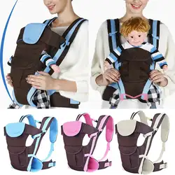 Новорожденных младенческой ребенок-перевозчик-дышащий-Эргономичный-Регулируемый-Обёрточная бумага-слинг-рюкзак