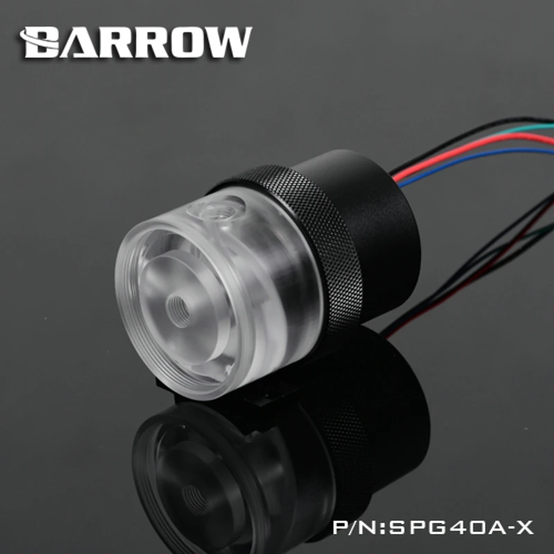 Barrow SPG40A-X 18W PWM Pumps Maximum Flow 1260L/H Compatible With D5 Series Pump Cores And Components Four-layer PCB All Solid