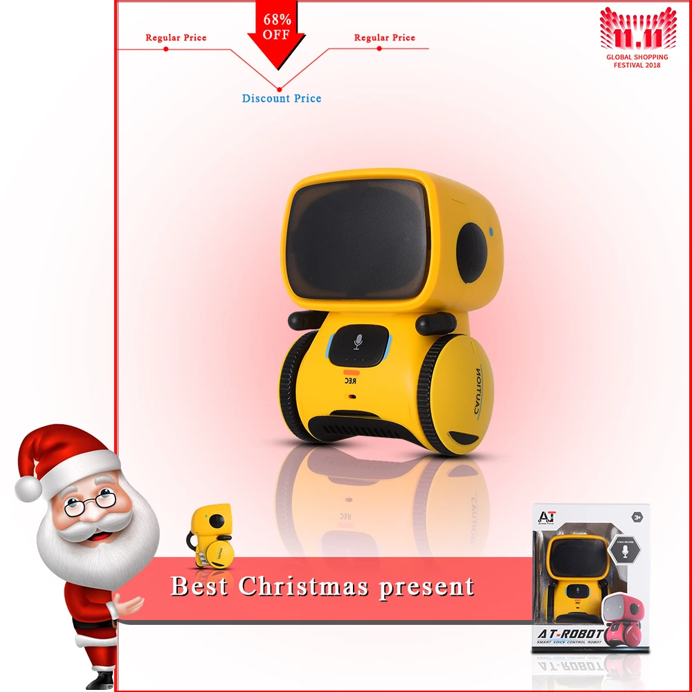 

Intelligent interactive robot Sound Control Robot For Child Gift