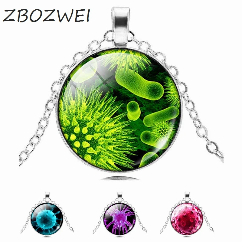 Ожерелья и подвески ZBOZWEI с биологическими ячейками винтажная цепочка