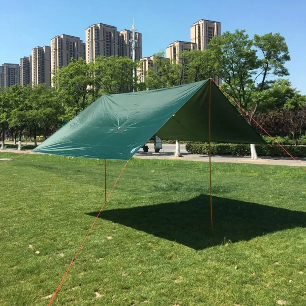 اوتو مكافحة الأشعة فوق البنفسجية خفيفة الشمس المأوى خيمة ظل للشاطئ في الهواء الطلق المظلة مظلة للماء 210 T التفتا قماش القنب التخييم Sunshelter الأ...