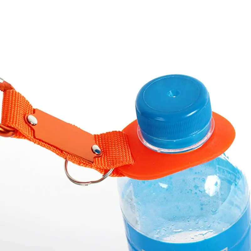 Открытый силиконовый крюк с пряжкой держатель для бутылки с водой зажим EDC карабин ремень рюкзак вешалка Кемпинг Туризм Путешествия#1218