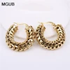 MGUB-boucles d'oreilles confortables, accessoires sous vide, environ 9.8 et g/paire, diamètre extérieur, 30mm-50mm, deux styles au choix, fromSL04 ► Photo 1/6