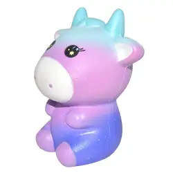 Очаровательны мультфильм корова Sucker Ароматические Squishy замедлить рост kawaii Squeeze вылечить интересные игрушки