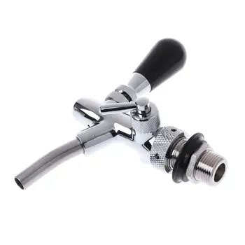 

Adjustable Beer Tap Homebrew Faucet Bar Accessories With Long Shank & Ball Lock
