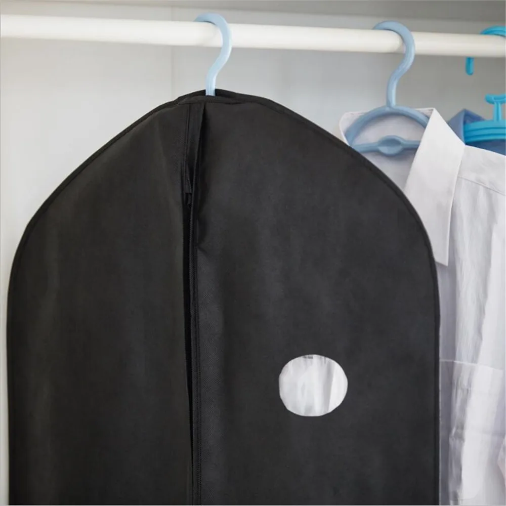 Пыленепроницаемое платье чехол для одежды костюм сумка для одежды протектор для хранения полезное пальто чехол на одежду домашний протектор на молнии