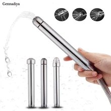 Medical Materials Anal cleaner Safe 3 style Plug Head Colonic Douche System Cleaner Bidet Vaginal Wash