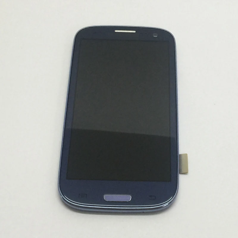 Для samsung Galaxy S III S3 lcd Touch i9300 i9301 lcd экран i9305 i535 i747 9300I ЖК-дисплей панель сенсорный экран сборка Рамка