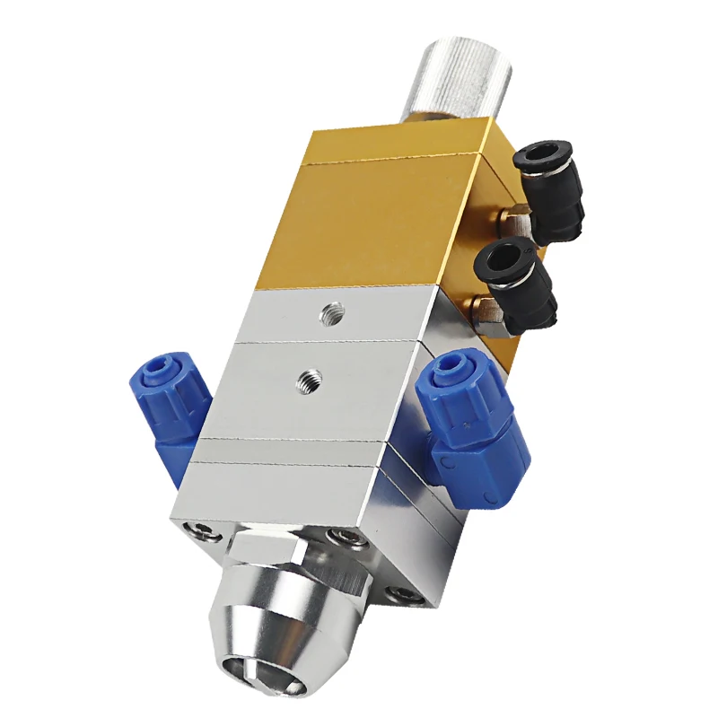 

BF30AB double liquid suction type large flow dispensing valve, ab two-liquid pneumatic dispensing, dynamic dispensing valve