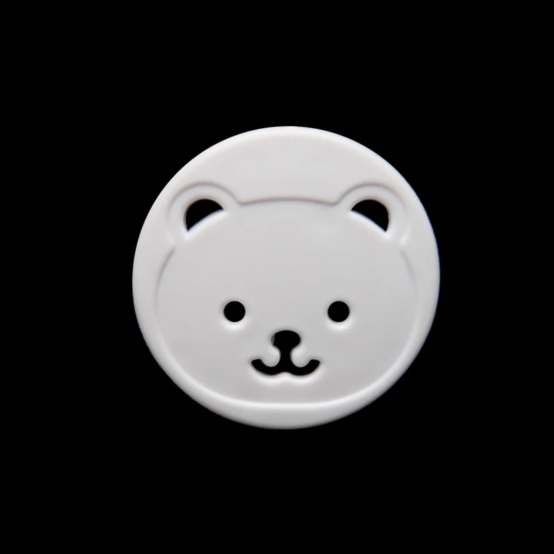 Thickened Round Head Baby Bear EU Power Socket Electrical Outlet for Kids Safety Guard Protection Anti Shock Plug Cover J75