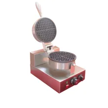 electric waffle maker Stainless steel Egg muffin waffle making machine 1 head mini waffle maker for all market commercial waffle making machine electric nut and flower shape waffle maker for salf