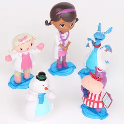 Doc McStuffins 6-8 см 5 шт./компл. экшн-фигурка осанка аниме украшения Коллекция фигурка игрушки модель для детей подарок