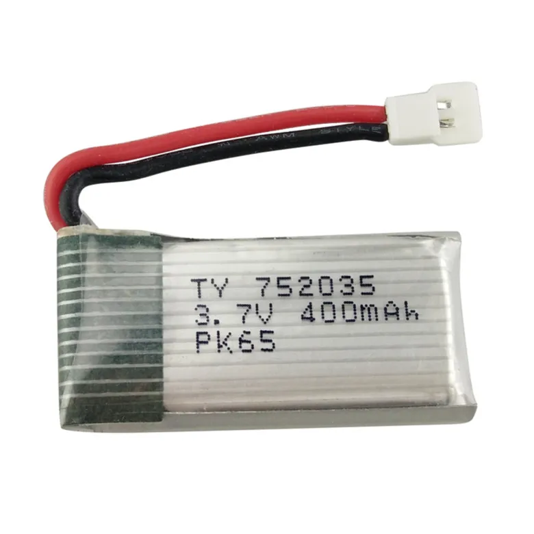 BLLRC aircraft lithium battery 3.7V 400mah 25C high rate battery H31 TR C385 TR P51 TR F22