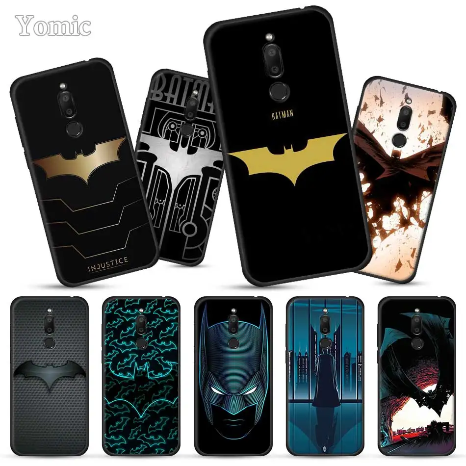 

Batman Superhero Black Case for Meizu M6T 16Xs 16S 16th 16X 16 Full Protective Back Cases Silicone Phone Case Cover