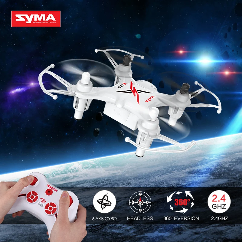

Hot Sale Syma X12S 4CH 6-Axis Gyro RC Helicopter Drones Quadcopter Mini Dron without Camera Indoor Toys Birthday Gift Kids