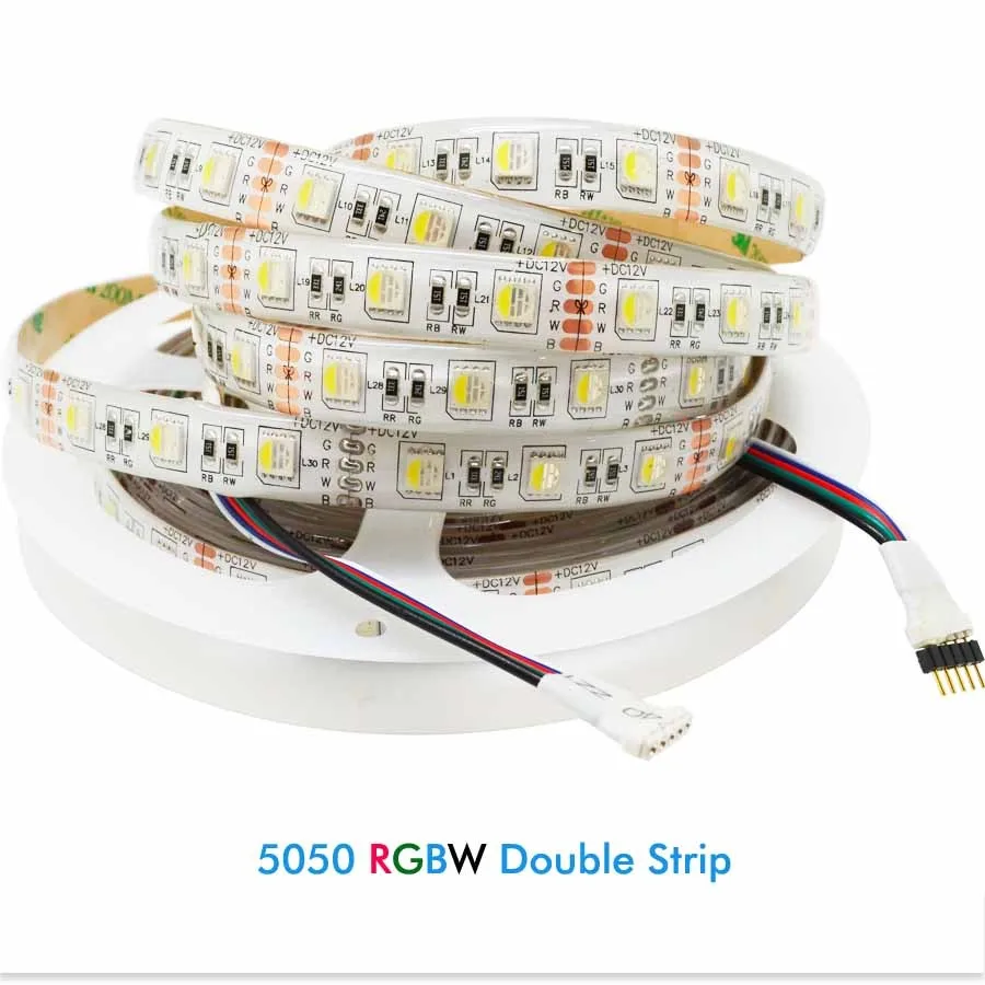 Newstyle 4 цвета в 1 чип RGBW RGBWW 5050 SMD светодио дный полосы DC12V гибкий свет RGB + белый/теплый белый 4 цвета в 1 светодио дный чип