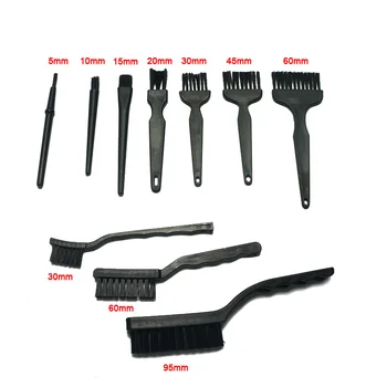 

10pcs PCB brush BGA rework parts Anti-static Cleaning Tool Electronic component Desoldering Handtools for bga rework station