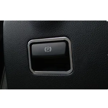 

Car Styling! Aluminium Alloy Inner Electronic Parking Brake Button Frame Trims For Benz CLA W117 C117 2013 2014 2015