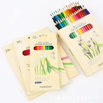 

Nature story color pencils for drawing 36 different colored pencil set Crayon Stationery Office school supplies art drawing