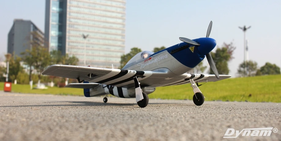 Мини P-51 V2 762mm размах крыльев-PNP