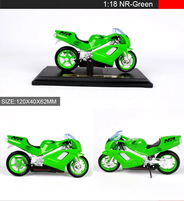 Maisto 1:18 модели мотоциклов CBR600F CBR1100XX VRF NR F6C гоночная модель велосипедная база литая под давлением мото детская игрушка для коллекции подарков