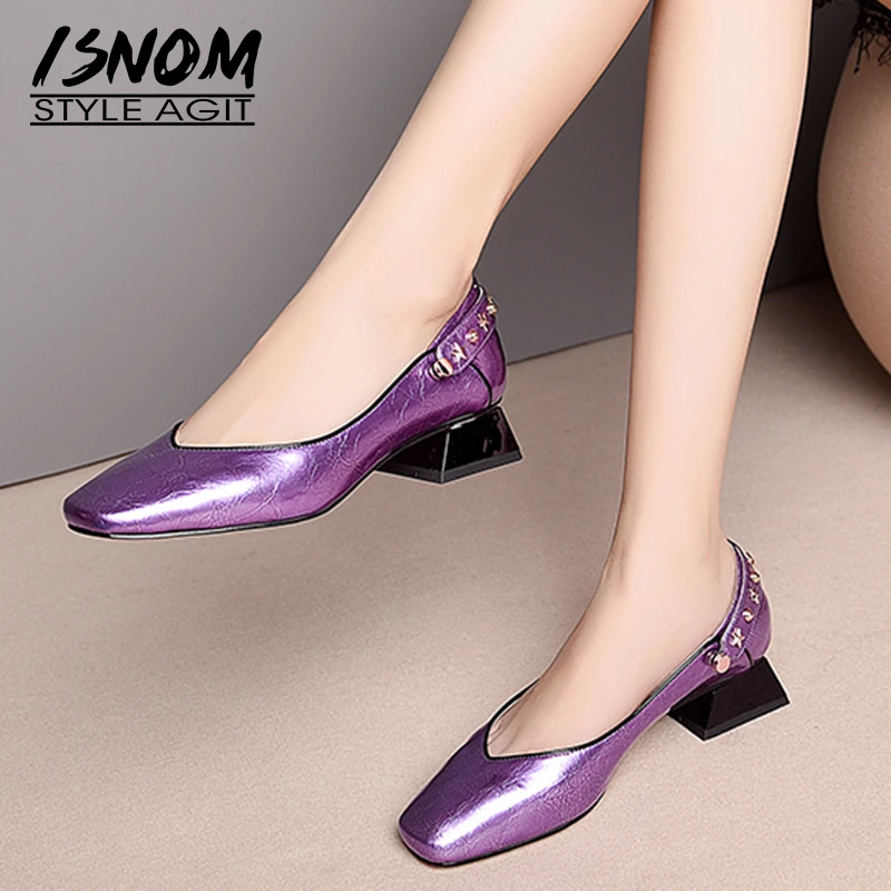 patent leather pumps low heel