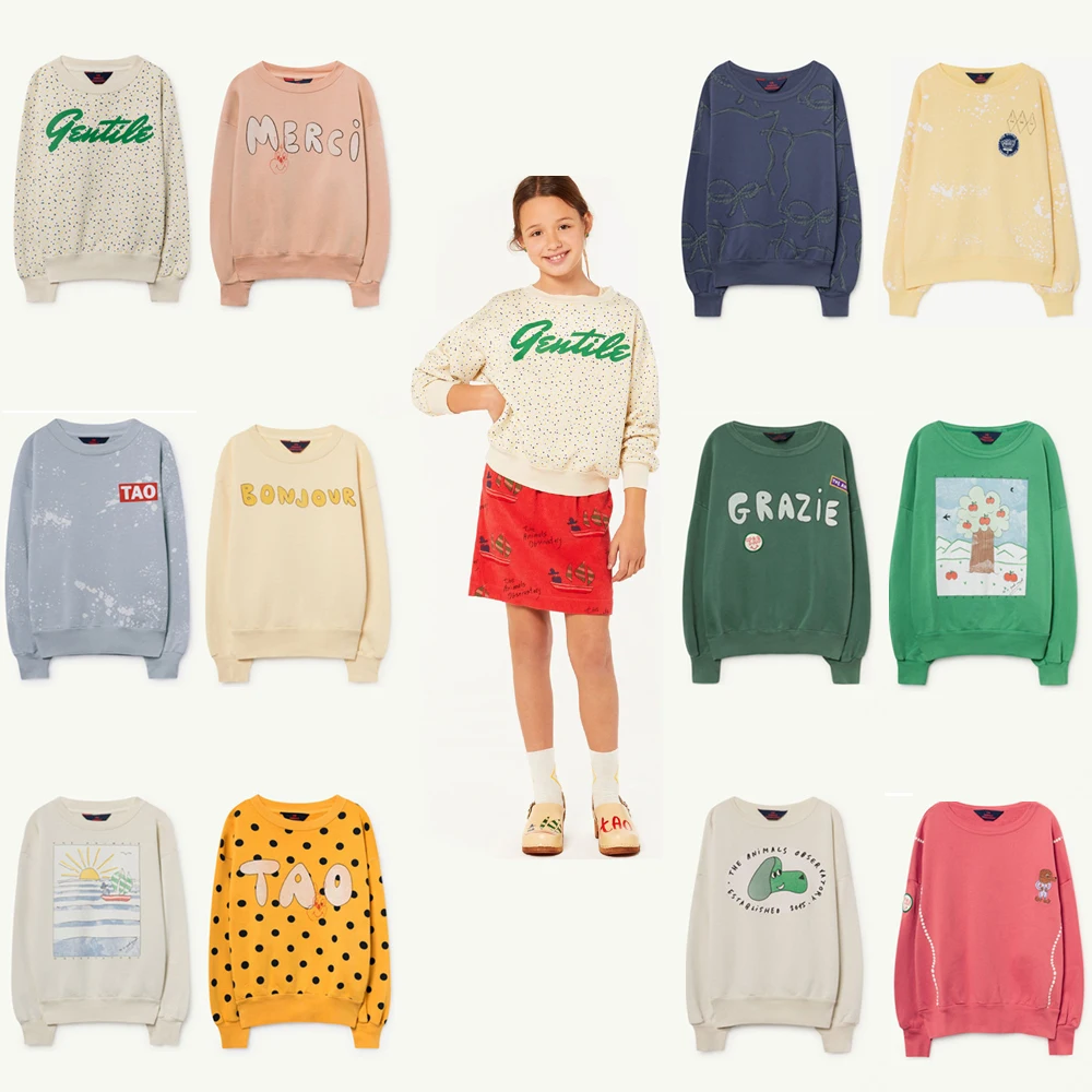 

Hot Sale Kids T-shirt 2019 Boys Clothes Girls Sweatshirt Autumn Winter Tao The Animals Cotton Soft Printed Baby Girl Tops Shirt