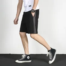 HAYBLST летние популярные шорты мужские модные повседневные пляжные мужские Шорты качественные штаны с эластичной резинкой на талии Брендовые брюки плюс размер 4XL