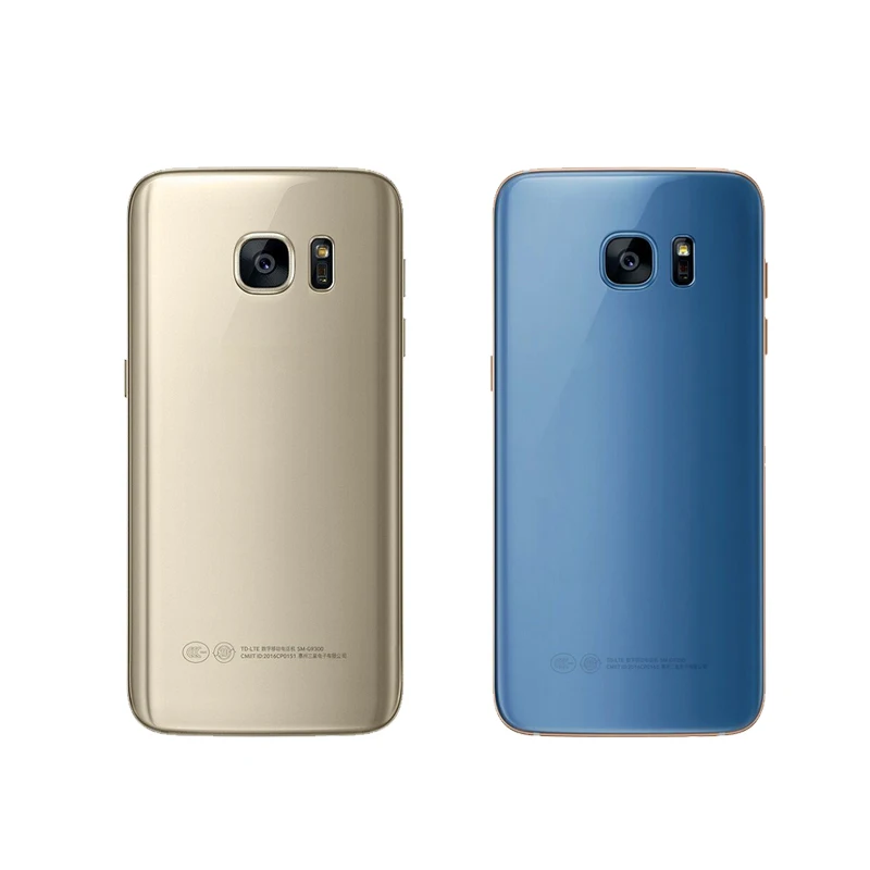 0000 задняя крышка для Samsung Galaxy S7 G930 G930F G930FD Duos мобильный телефон корпус батарея S 7