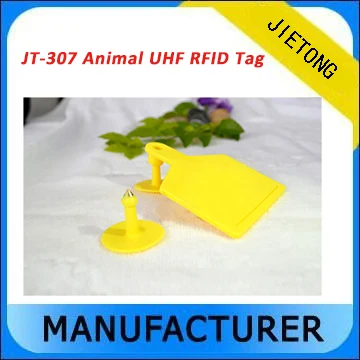 

High Performance Plastic Waterproof Livestock/Animal UHF RFID Ear Tag for Pigs/Cattles/Sheep Management with Cheap Price