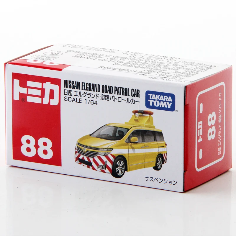 

Takara Tomy Tomica 1/64 Nissan Elgrand Road Patrol Car Metal Diecast Model Toy Car New in Box #843290